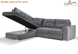 VERA - corner sofa bed with storage