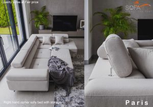 Paris - Corner sofa Bed